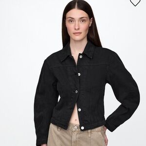 GAP Black Denim Jacket